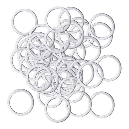 

50Pcs Saw Blade Bushing Set Bore Bushes Carving Disc Spacer Metal Reducing s Bushing Washers for Cutting Woodworking Tools Accessories 22.2mm to 20mm