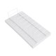 thumbnail image 3 of Estante organizador portátil de metal para muestras de materiales de construcción. Blanco, 3 of 8