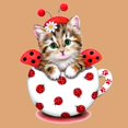 thumbnail image 4 of Cuadros Decorativos 5D DIY diamante pintura hermosa taza gato Cruz puntada bordado mosaico Kits DQrwqpou Nuevos Originales, 4 of 8