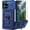 Blue, variant on HCTian Compatible with Motorola Moto G 2025/G 2026/G Play 2026 Case with Screen Protector & Slide Camera Lens Cover, Built-in Ring Stand Case for Moto G 2026/G 2025/G Play 2026