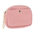 thumbnail image 3 of Unique Bargains 1 Pc Coin Purse Wallet Portable Square With Rounded Corners Coin Purse Pouch Pink, 3 of 5