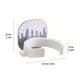 thumbnail image 3 of Xihbxyly Soporte de Pared para Secador de Pelo, Elegante Organizador de Baño, Fácil de Instalar, Ahorra Espacio, Apto para Baños y Peluquerías, Plástico Resistente, 10 X 8 X 2 Cm., 3 of 5