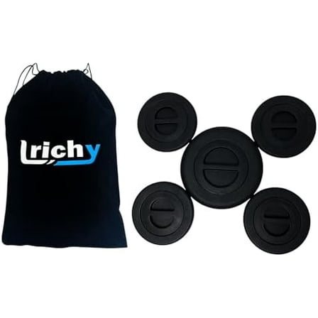 Bed Plug Cover Kit with Storage Bag for 2014-2025 Dodge Ram 2500 3500 Pickups Replacement 68225506AA, Puck System Gooseneck Covers for Truck with 5th Wheel/Gooseneck Tow/Trailer Tow Setups$