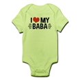 thumbnail image 1 of CafePress - I Love My Baba Infant Bodysuit - Baby Light Bodysuit, 1 of 1