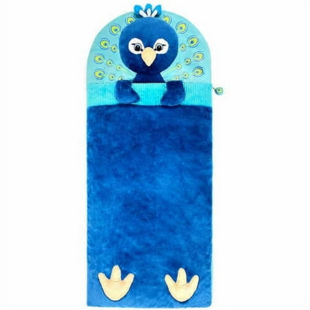 HUGFUN Kids Animal Slumber Bag Peacock