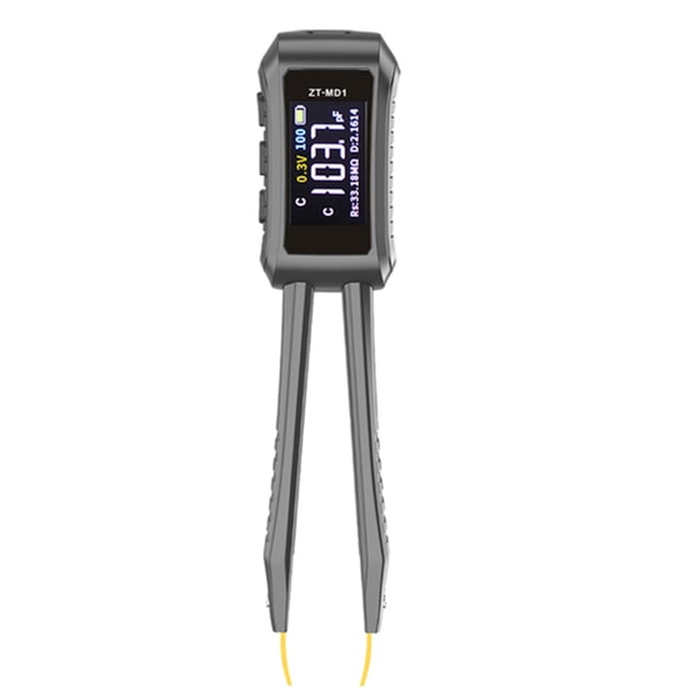 Probador de Puente Digital con Pinzas Inteligentes -MD1, Medición Automática de Resistencia, Capacitancia e Inductancia