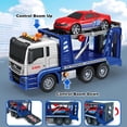 thumbnail image 2 of Transportacargas de juguete con coche de carreras para niños de 3 a 8 años, 2 of 7