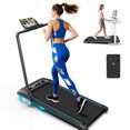 thumbnail image 1 of IMFIT Walking Pad Pro Treadmill | Compact Foldable Design | Quiet Operation | Manual Incline | Handrail for Extra Support | Tablet Mount | Remote Control | Space-Saving | 265 lbs Capacity, 1 of 7