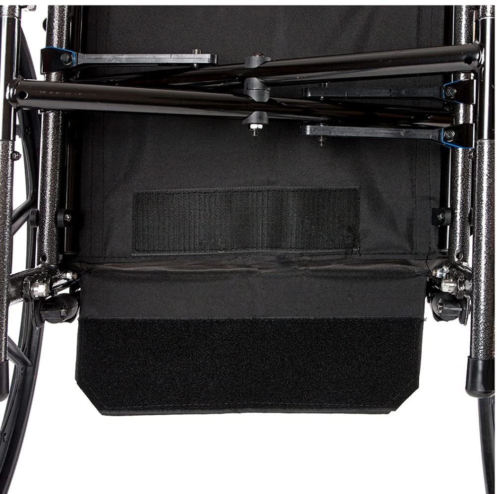 Drive Medical Cruiser X4 Lightweight Dual Axle Wheelchair with Adjustable Detachable Arms, Full Arms, Elevating Leg Rests, 18" Seat