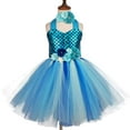 thumbnail image 3 of Tiijoy Big Girls Sleeveless Tutu Dress Birthday Party Princess Pageant Dress, Sizes 9-10, 3 of 7