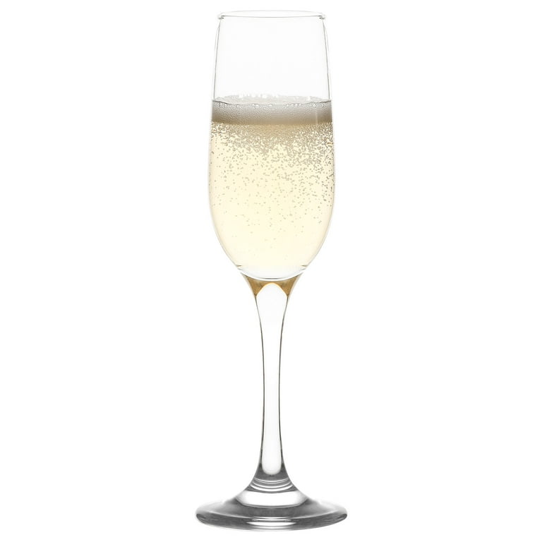 KLOVEO Plastic Champagne Flutes - Set of 6 - Made in Italy - Insanely  Durable and Versatile Plastic Champagne Glasses - Reusable, Dishwasher  Safe, Mimosa Glasses, White Wine - 5 oz, Clear - Yahoo Shopping