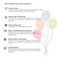 thumbnail image 5 of 100 Globos Metalicos Globo Payaso Color Perla Verde Numero #9, 5 of 5