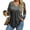 Gray, variant on TQWQT Plus Size Blouses for Women Fashion Women's Plus Size Tunic Tops V Neck Henley Plus Size Tunics Long Sleeve Basic Tees Dressy Casual Tshirt Loose Fit Fall Outfits Purple 3XL