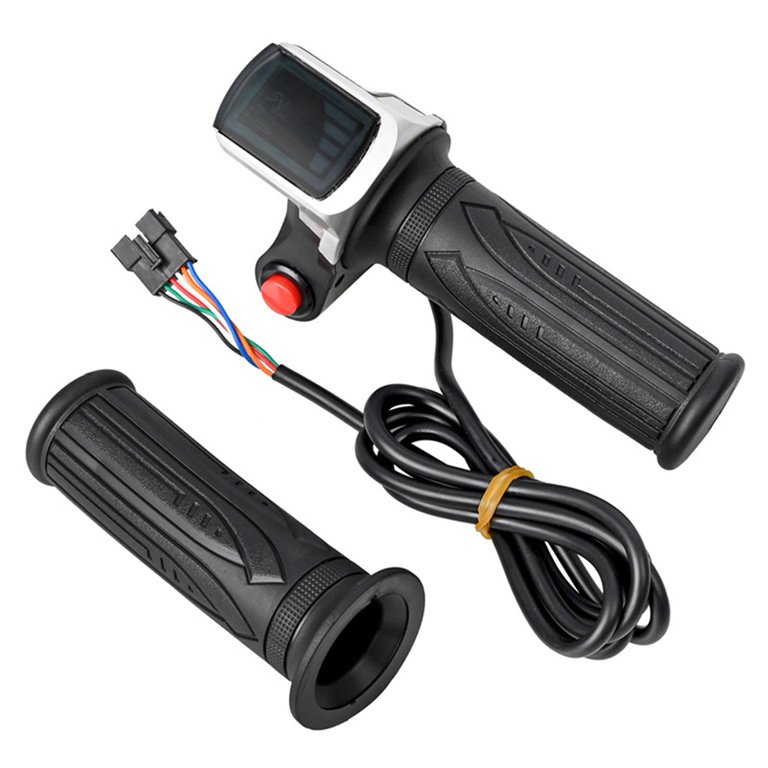 Manopola Acceleratore Split 48V Con Display E Blocco Chiave Per E-Bike E Scooter Elettrico