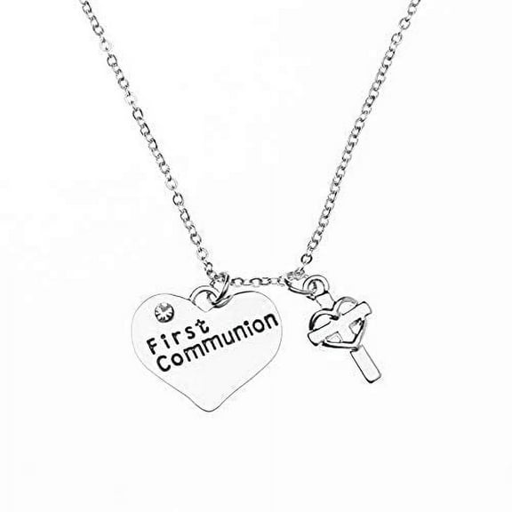 First Communion Necklace, First Communion Gifts, First Communion Jewelry- Cross Necklace- Makes The Perfect Gift for 1st Communion