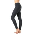 thumbnail image 3 of 2 Packs of TheLovely Women Premium Cotton High Waist Full Length Leggings, 3 of 3