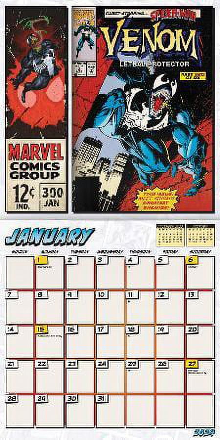MARVEL VALUE STAMPS 2024 DAY TO DAY Calendar – Buds Art Books