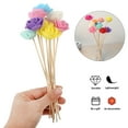 thumbnail image 3 of Scent Diffuser 12pcs Mixed Color Flowers Rattan Reed Essential Oil Aroma Sticks, 3 of 6