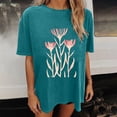 thumbnail image 6 of White Summer Tops for Women Plus Size Shirts for Women Plus Size Red Shirts for Women Dry Fit, 6 of 7