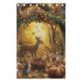 thumbnail image 5 of Thanksgiving Fairy Forest Blackout Curtains for Living Room Bedroom 55W x 72/84L Insulated Window Drapes 2 Panels, 5 of 6
