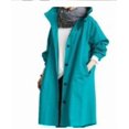 thumbnail image 1 of Women's Long Trench Coat, Oversized Fit, Available in Multiple Colors, Sizes S-5XL, 1 of 9