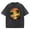 360#Black, variant on Men Oversized Retro Short Sleeve Tee Vintage Washed Palm Sunset Hawaiian Graphic Summer Travel Casual Basic Shirts Green XL