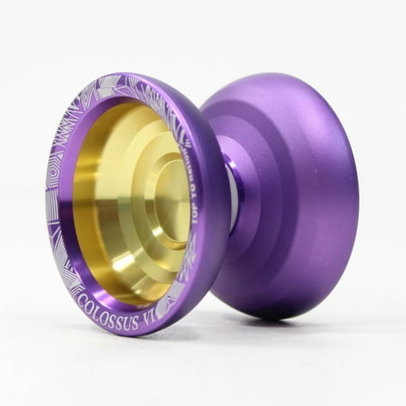 TOP YO Colossus VI Yo-Yo - Sixth Generation - YoYo (Purple/Gold)