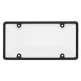 thumbnail image 2 of Cruiser License Plate Frame 62051 Tuf Combo; Without Design; Powder Coated; Black; Die Cast Zinc; With Clear Tuf Shield, 2 of 2