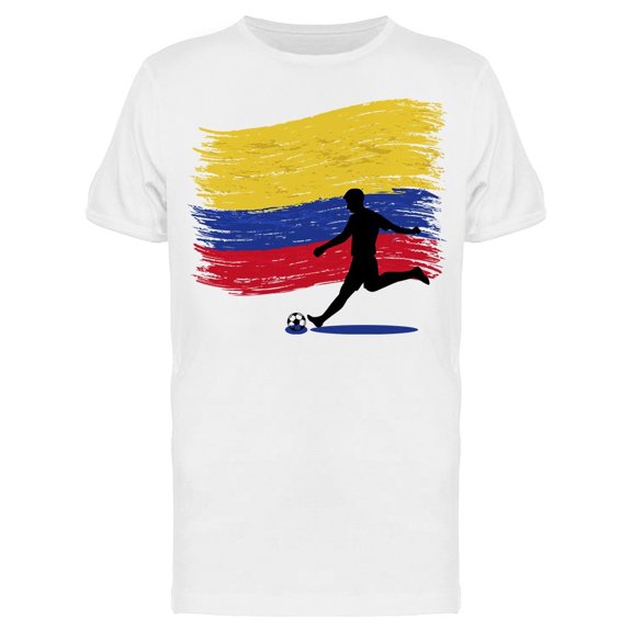Soccer Player Action Colombia Tee Men's -Image by Shutterstock