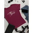 thumbnail image 3 of Good Think Take A Time T-Shirt Women -Image by Shutterstock, Female 4X-Large, 3 of 4