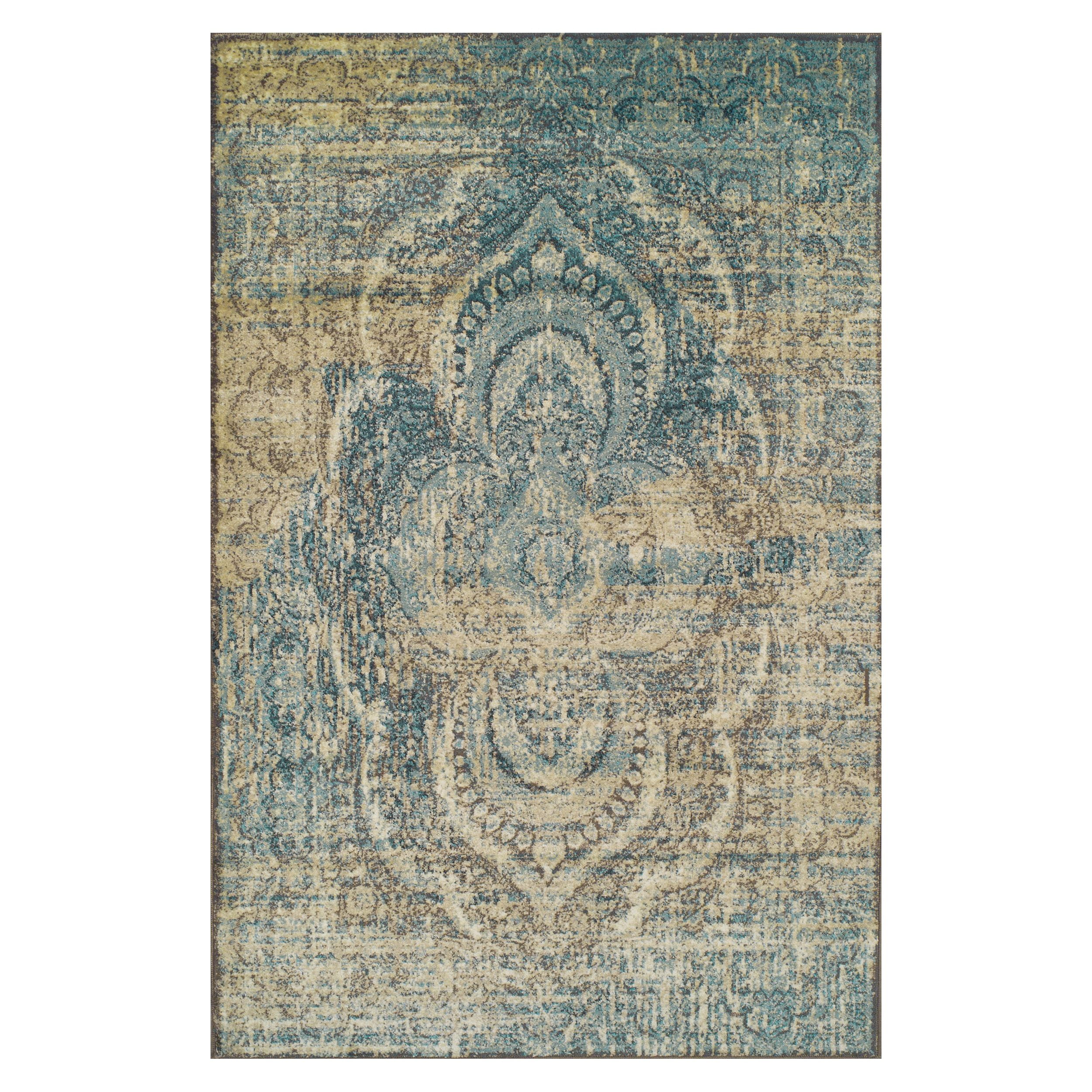 Impressions Evana Indoor Modern Distressed Area Rug 6x9
