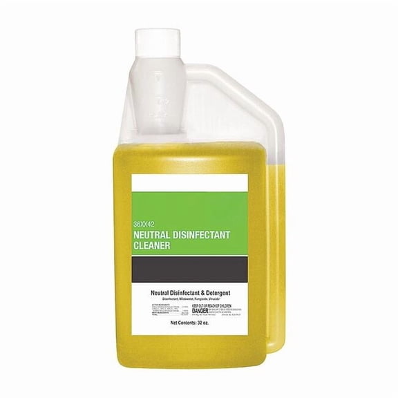 Manufacturer Varies Disinfectant, 32 oz. Bottle, Lemon 36XX42