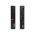 thumbnail image 5 of Lenovo ThinkCentre M75q-1 11A4 - Tiny Athlon PRO 300GE - RAM 4 GB - HDD 500 GB - Radeon Vega 3 - Gigabit Ethernet - Win 10 Pro 64-bit - monitor: none - keyboard: US - black - Lenovo TopSeller, 5 of 9