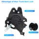 thumbnail image 4 of Actuador de bloqueo del maletero trasero Unique Bargains No.BKC356820F para Mazda 3 6 2014-2019 Axela Sedan, actuador de bloqueo de la tapa trasera del maletero No.BHF6-56-820, 4 of 7