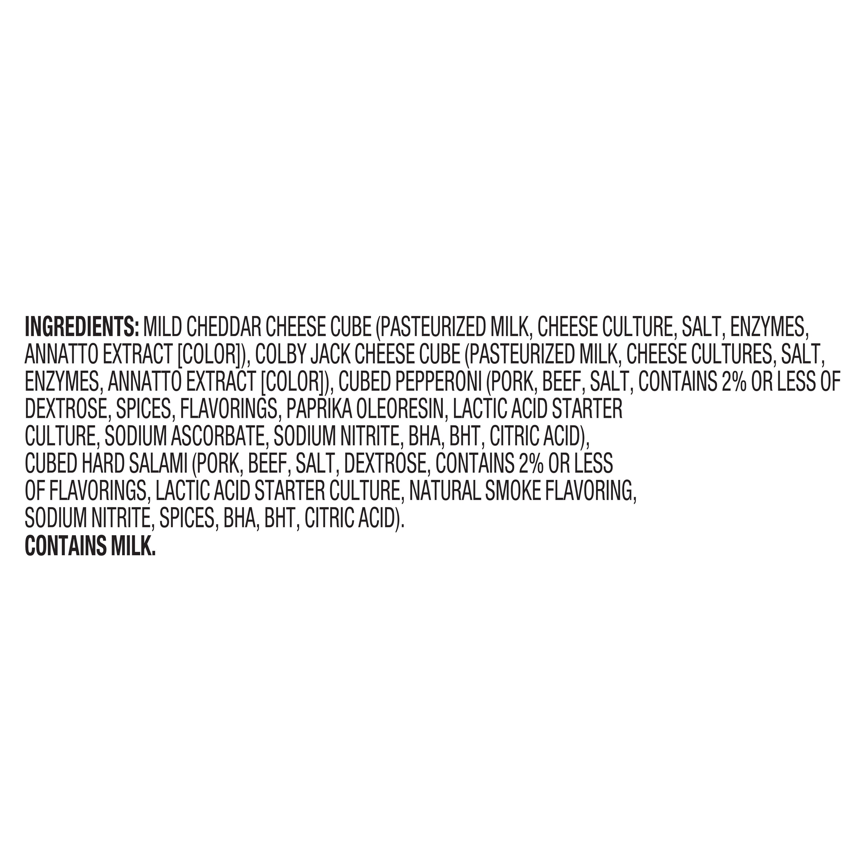 Prima Della Assorted Cubed Meat & Cheese, 12 oz, Plastic Tray (Cubed, Refrigerated)