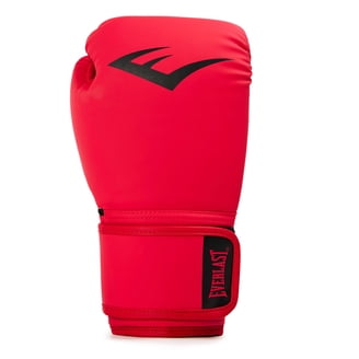 Everlast PowerLock2 Boxing Training Gloves White/Gold 14 oz
