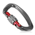 thumbnail image 2 of Yeacher Mousqueton avec Vis Verrouillable pour Portail 25 Kn Pinces Mousquetons Robustes pour Hamacs Camping Randonnée Backpacking, 2 of 7