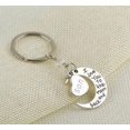 thumbnail image 2 of VONKY Key Chain Alloy Pendant Keyring Woman Key Holder Decor Key Ring Party Wedding Gift, D1002-Son, 2 of 9