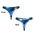 thumbnail image 3 of Balery A Wolf Barks Out A Window Tangas de Algodón para Mujer con Estampado – Ropa Interior Sexy, Transpirable, G-string-Medium, 3 of 6