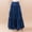 🔥 Dark Blue, variant on USSUMA Drawstring Tassel Denim Skirt Low-Rise Pleated Short Skirt With Button Detail, Casual Cotton Blend Fit For Weekend Streetwear Travel Brunch And Casual Summer Styling — Mini Skirt