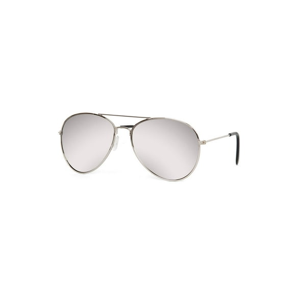 Aviator Sunglasses with Mirrored Lenses