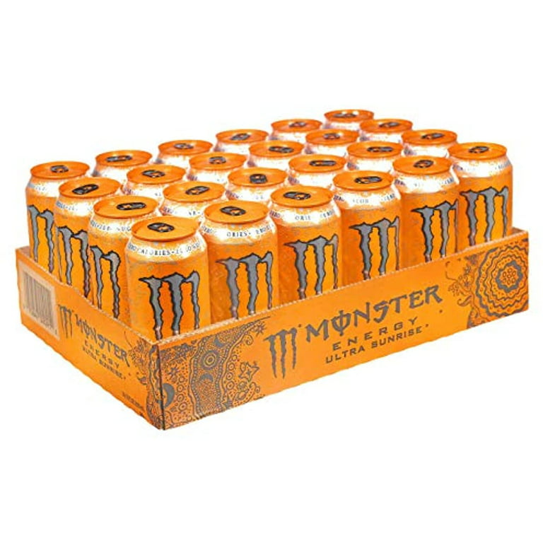Monster Ultra Sunrise (16 Oz. Cans, 24 Ct.) - (Original From Manufacturer -  Bulk Discount Available) 