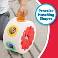 thumbnail image 6 of Playskool Tumble Time Shape Sorter Activity Toy, 12 Textured Shapes, Kids Ages 9 Months and up, 6 of 13