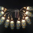 thumbnail image 1 of Eid Mubarak Led Cadena De Luces Castillo En Forma De Luces Nocturnas Eid Ramadán Decoración Hogar Islámico Decorativo Cadena De Luces Advancent HA043796-01, 1 of 3