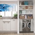thumbnail image 5 of LALILO Kitchen Curtains and Valances Set of 3 36" Waving Window Treatment Tiers for Window Decor, 5 of 5