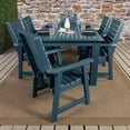 thumbnail image 2 of Highwood 7-pc Weatherly Dining Set - 42" x 72" Rectangle Table, Dining Height, Outdoor, Eco-friendly, Synthetic Wood, 2 of 10