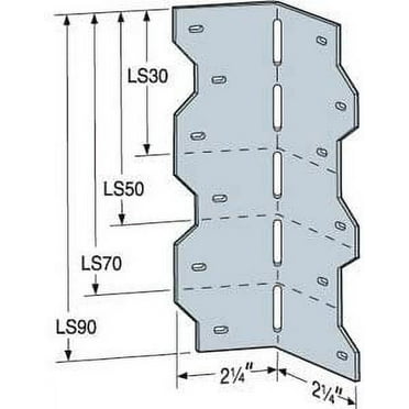 LS50Z Skewable Reinforcing Angle
