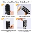 thumbnail image 7 of BASSDASH MOLLE Water Bottle Holder Pouch with Shoulder Strap Modular Bag for Fishing Hunting Hiking Travel Outdoor Activities, 7 of 7