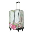 thumbnail image 2 of Gaeub Vintage Wood with Floral Elastic Luggage Cover with Concealed Zipper Dust-Proof Luggage Cover Protector - 18-32 inch - X-Large, 2 of 9