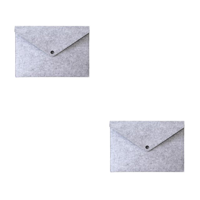 Bearachild Bolsa de almacenamiento de papel para archivos A4, a prueba de salpicaduras, a prueba de polvo, para oficina y escuela, carpeta de fieltro para Type1 NO1